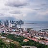 Panamá City aus der Vogelperspektive