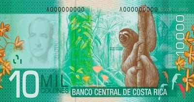 Costa Rica Währung - 10000 Colones