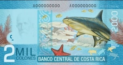 Costa Rica Währung - 2000 Colones