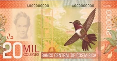 Costa Rica Währung - 20000 Colones