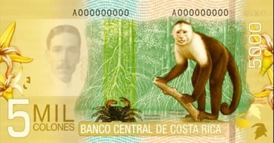 Costa Rica Währung - 5000 Colones