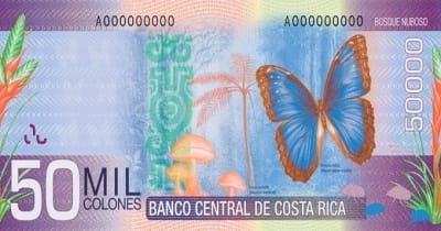 Costa Rica Währung - 50000 Colones
