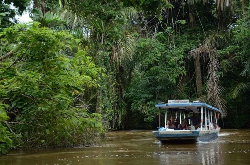 Costa Rica Rundreise 14 Tage - Best of Costa Rica - Bootsfahrt im Regenwald