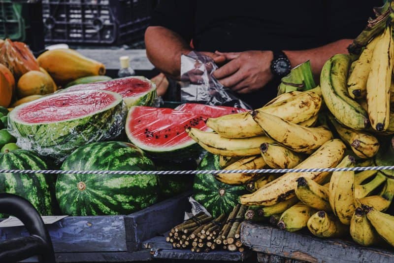 Costa Rica Markt mit Obst